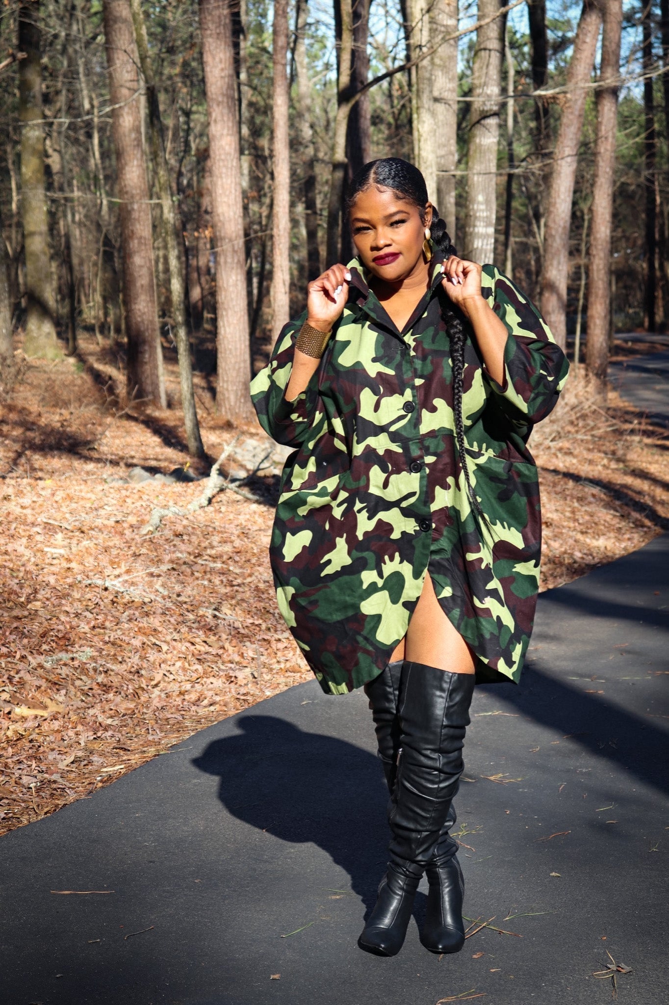 Hidden | Camouflage Tunic/Dress