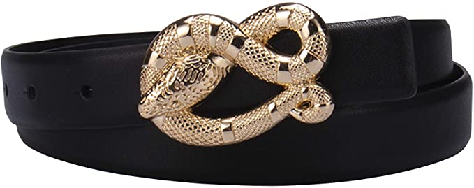 Gold Snake Head Belt
