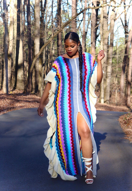 Hyacinth | Long Sweater Maxi Dress