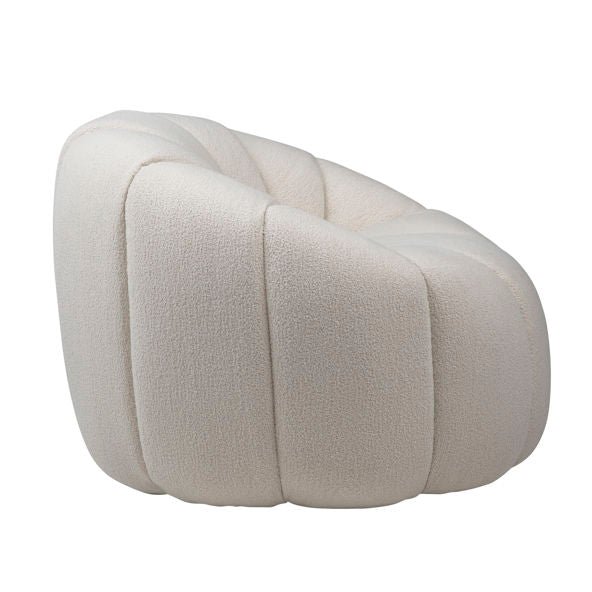 Boucle Swivel Chair