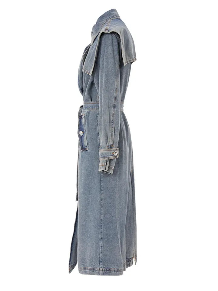 ASL DENIM TRENCH