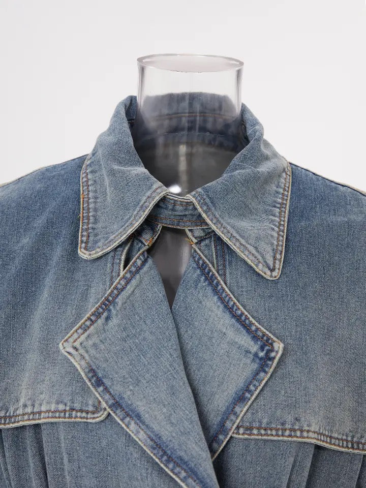 ASL DENIM TRENCH