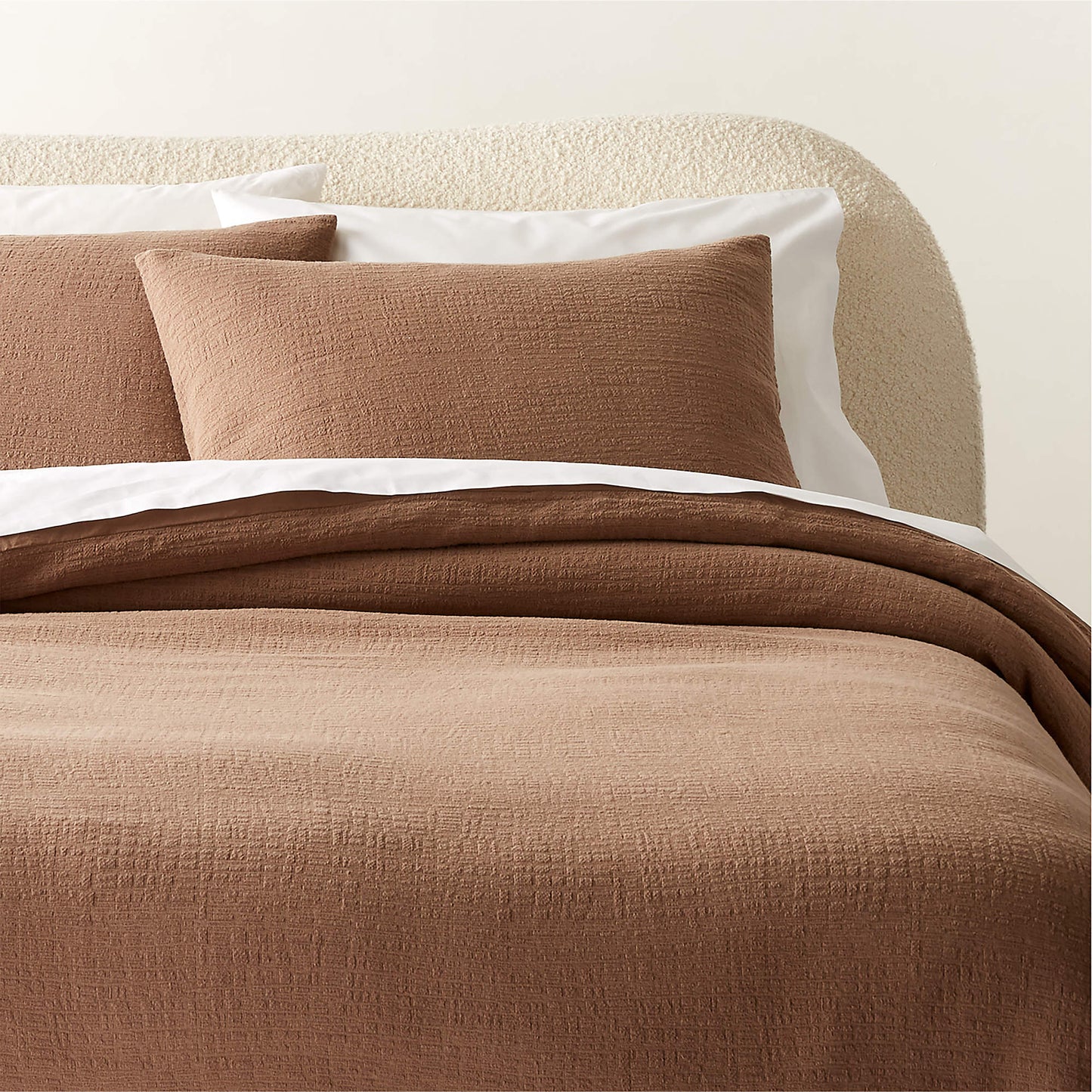 MAISA ORGANIC COTTON SLUB  DUVET COVER