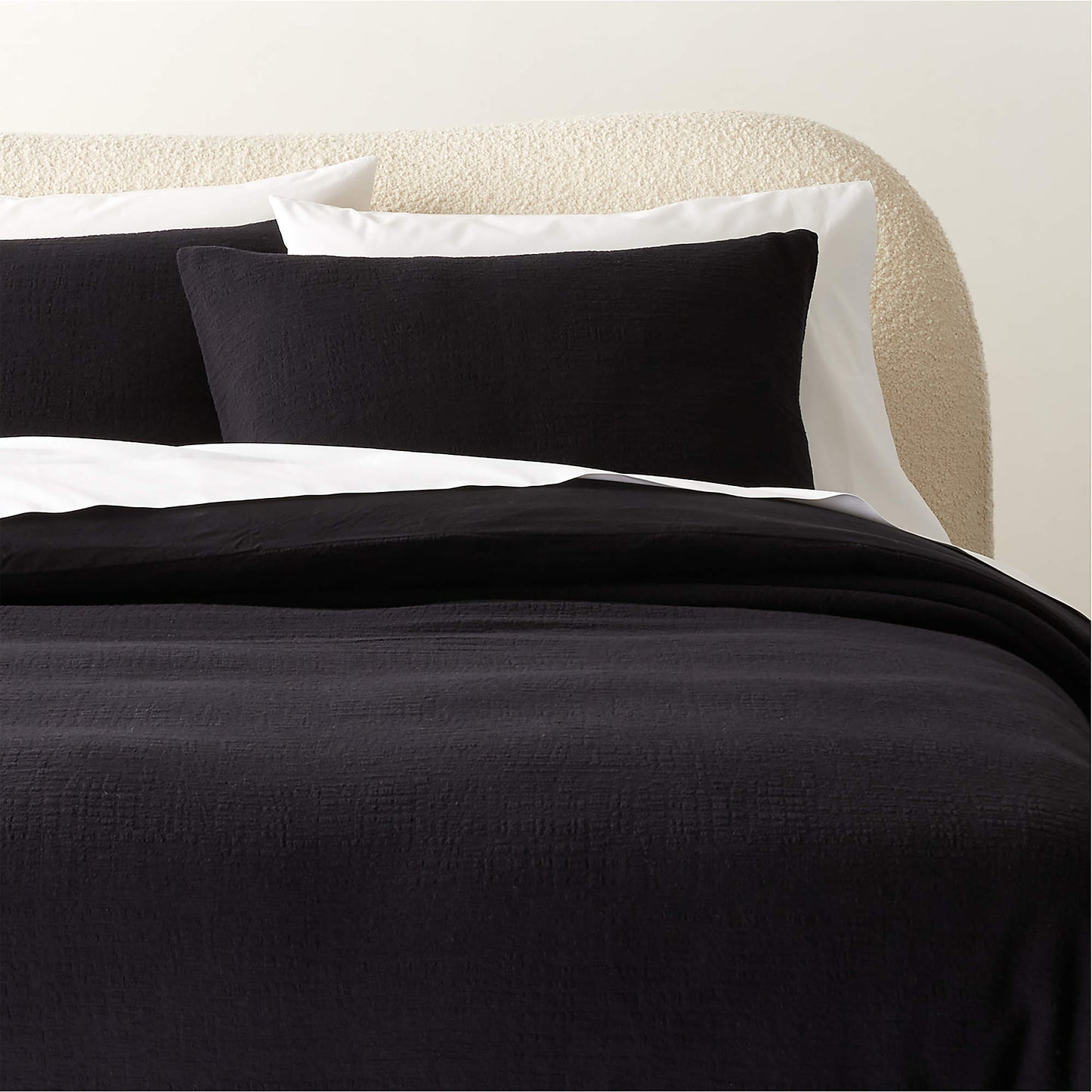 MAISA ORGANIC COTTON SLUB  DUVET COVER