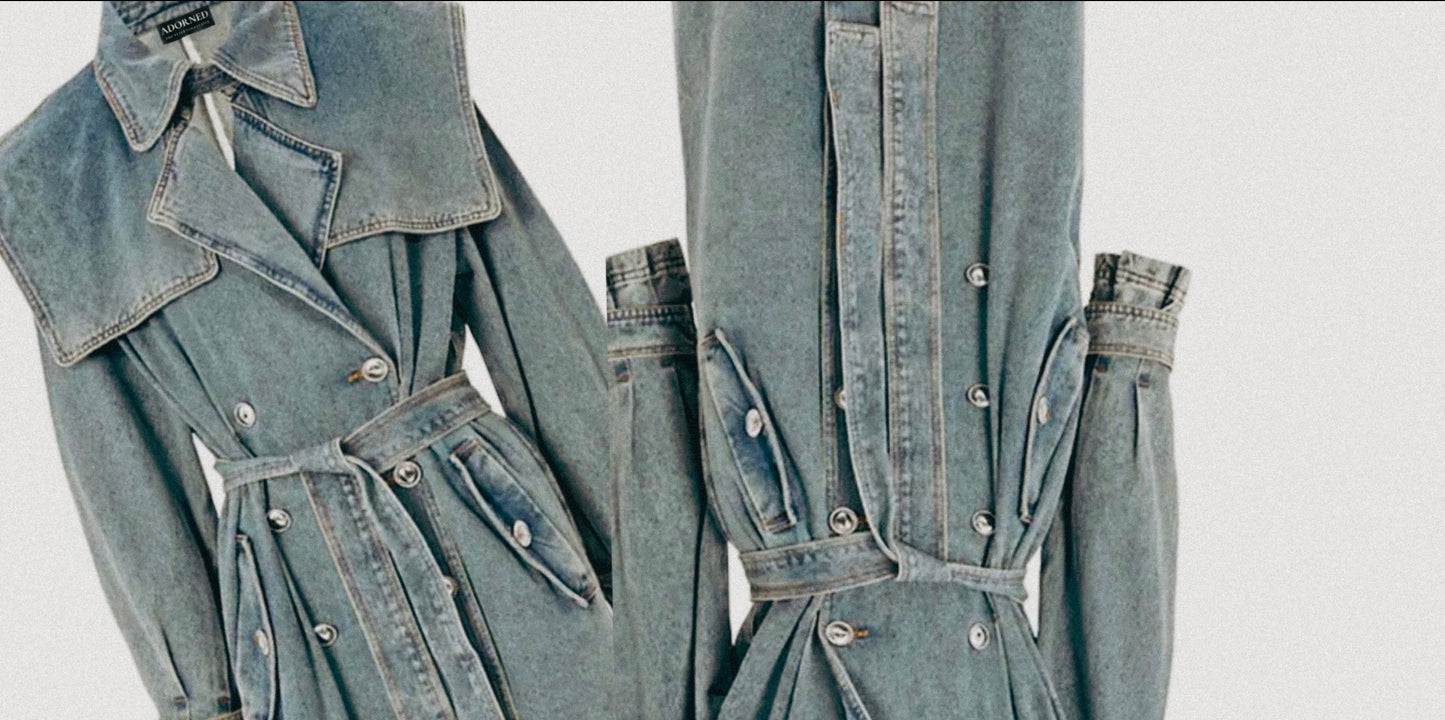 ASL DENIM TRENCH