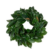 Faux Magnolia Leaf Wreath (PRE-ORDER)