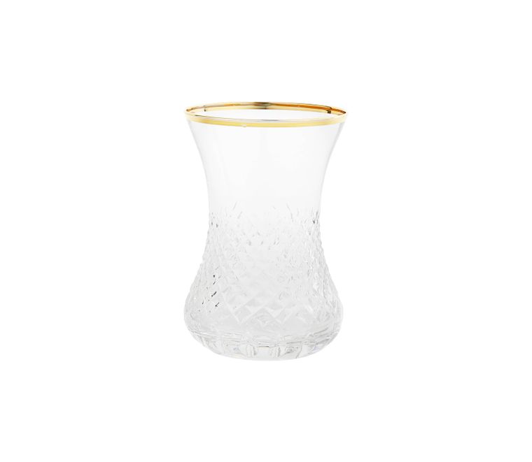 Cut Crystal Design Tea Glass Set