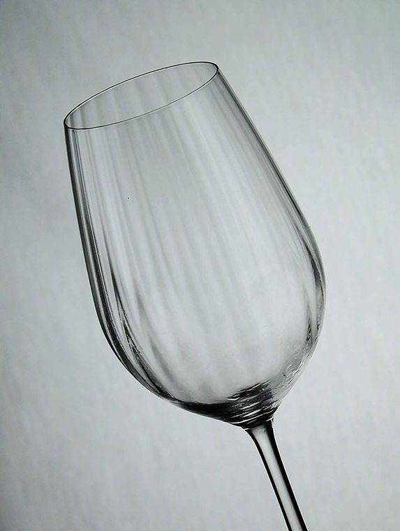 Water Glasses with Straight Cut Design - Set of 6